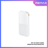 REMAX RPP-23 Lango 2 Series 10000mAh Fast Charging Power Bank(2.4A) - White